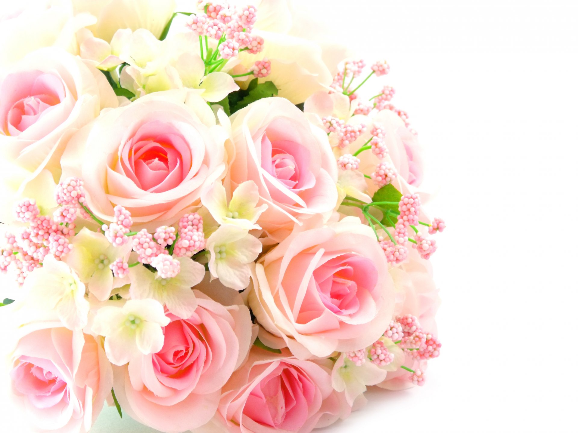 pink roses flowers bouquet