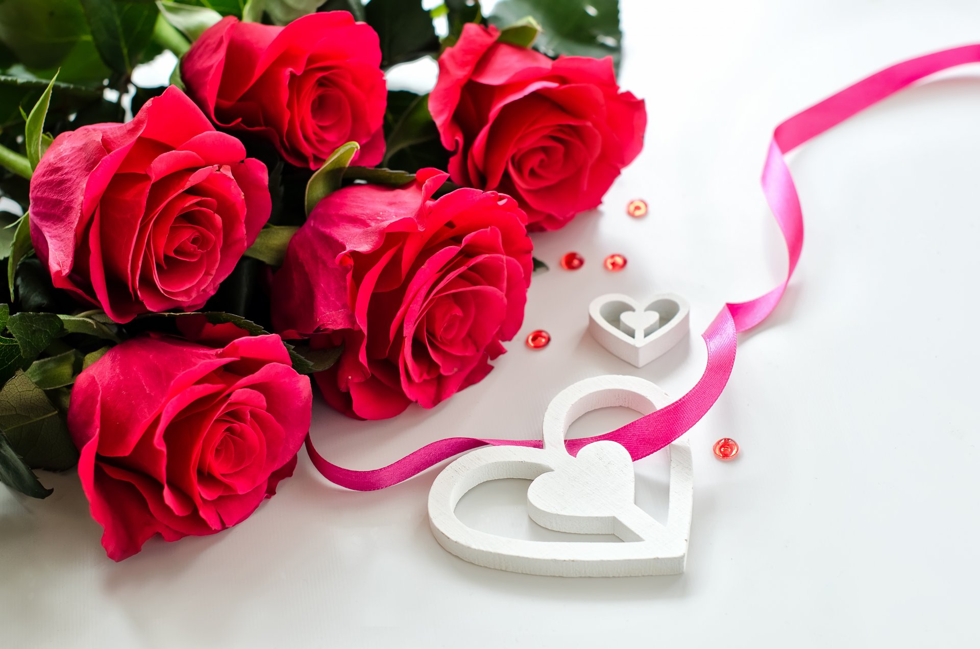 flowers roses petals love