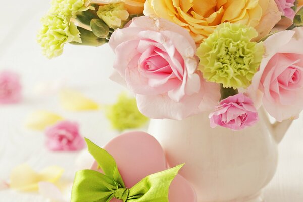 Bouquet di rose come dichiarazione d amore