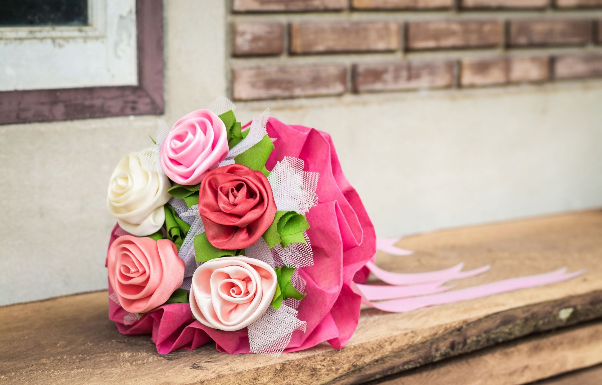 flowers flowers bouquet fabric satin roses roses tenderness blur background wallpaper widescreen fullscreen widescreen widescreen