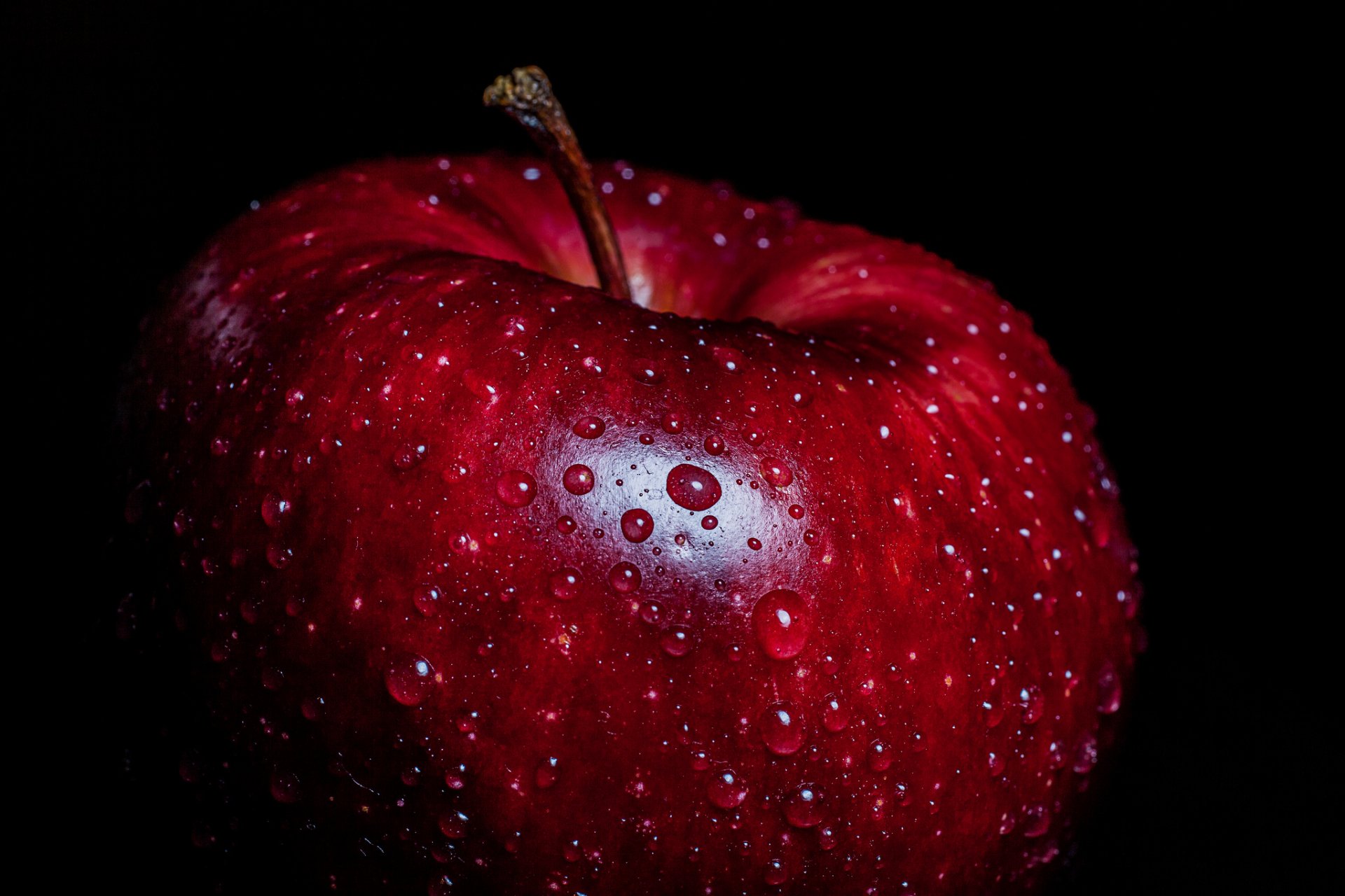 pomme macro fond