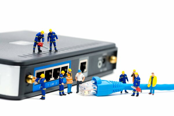 Configurazione del router dall angolazione originale