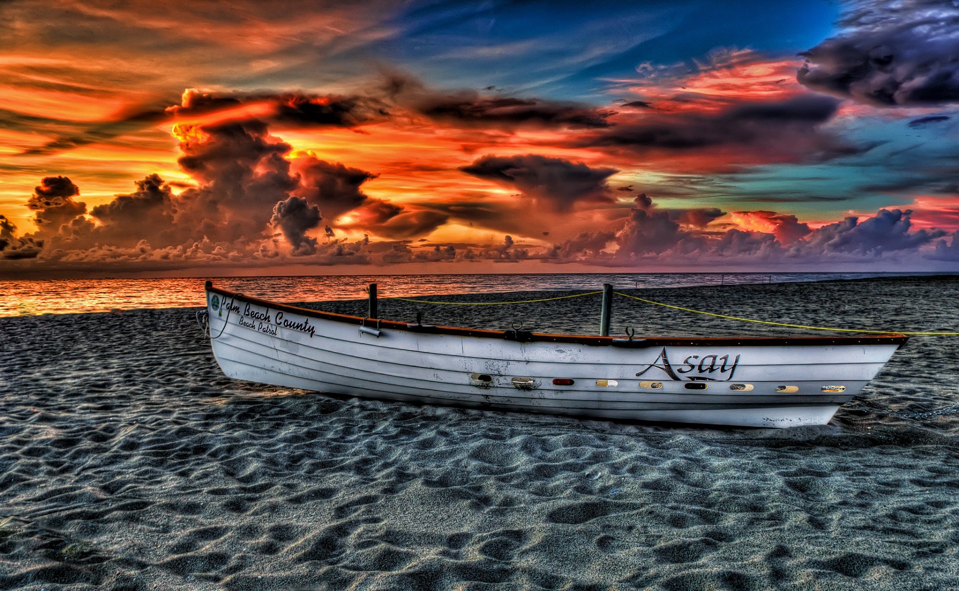 nature landscape sky clouds sunset sea beach