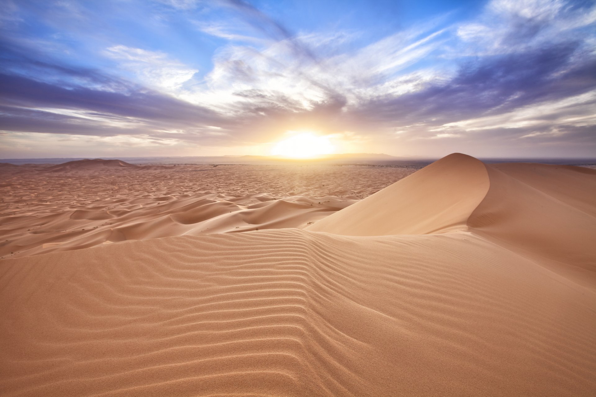 merzouga er rachidia morocco desert sands dune sun cloud