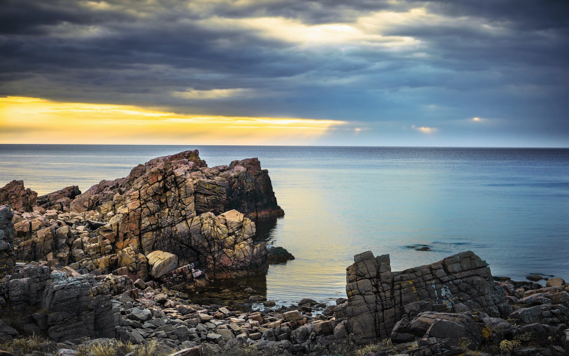 ea rock beach coast stone