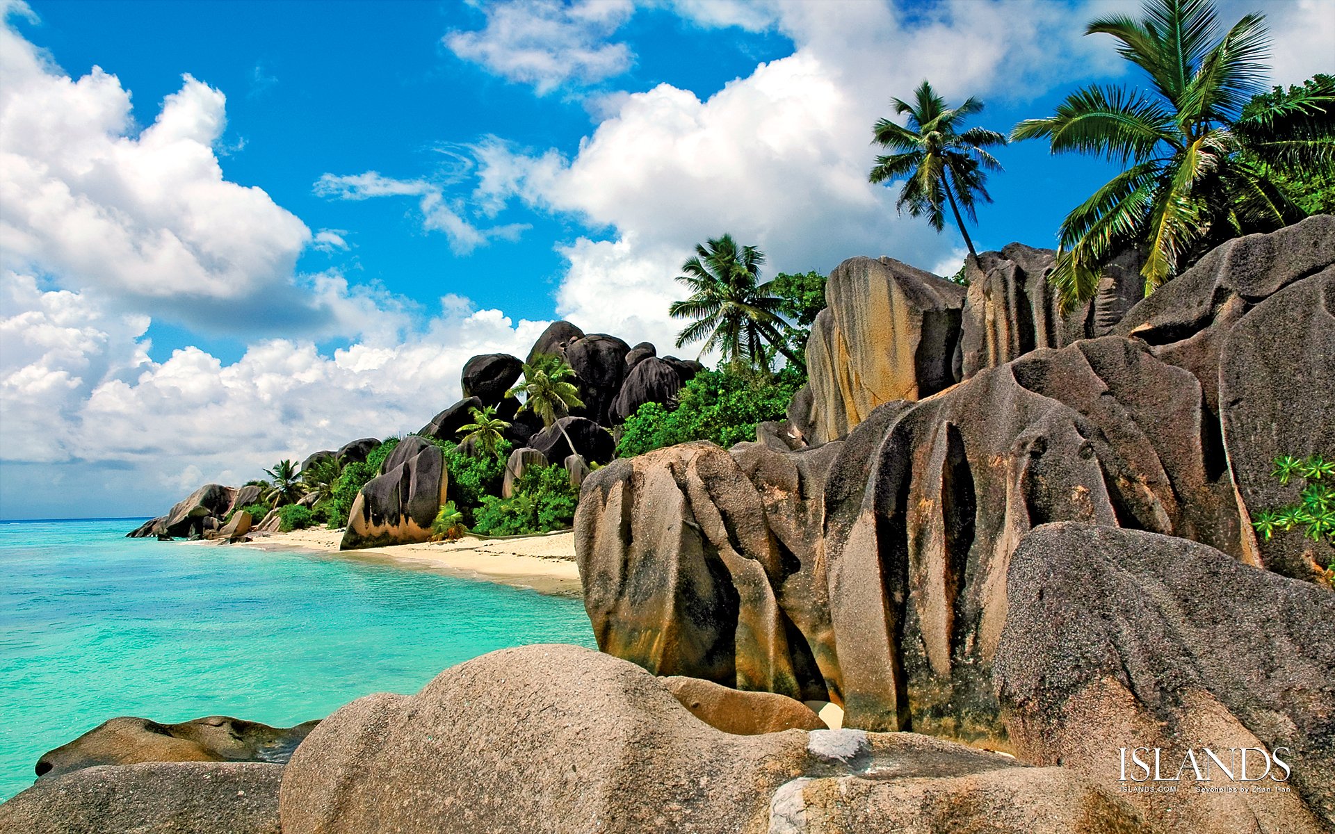 ocean seychelles exotic nature rest relax praslin island seychelle