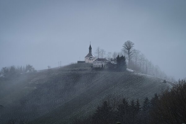 Blick auf die Winterstadt Gengenbach in Deutschland