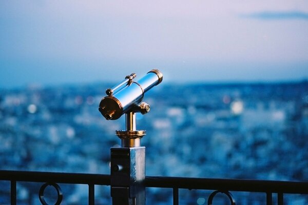 Telescope with sea view