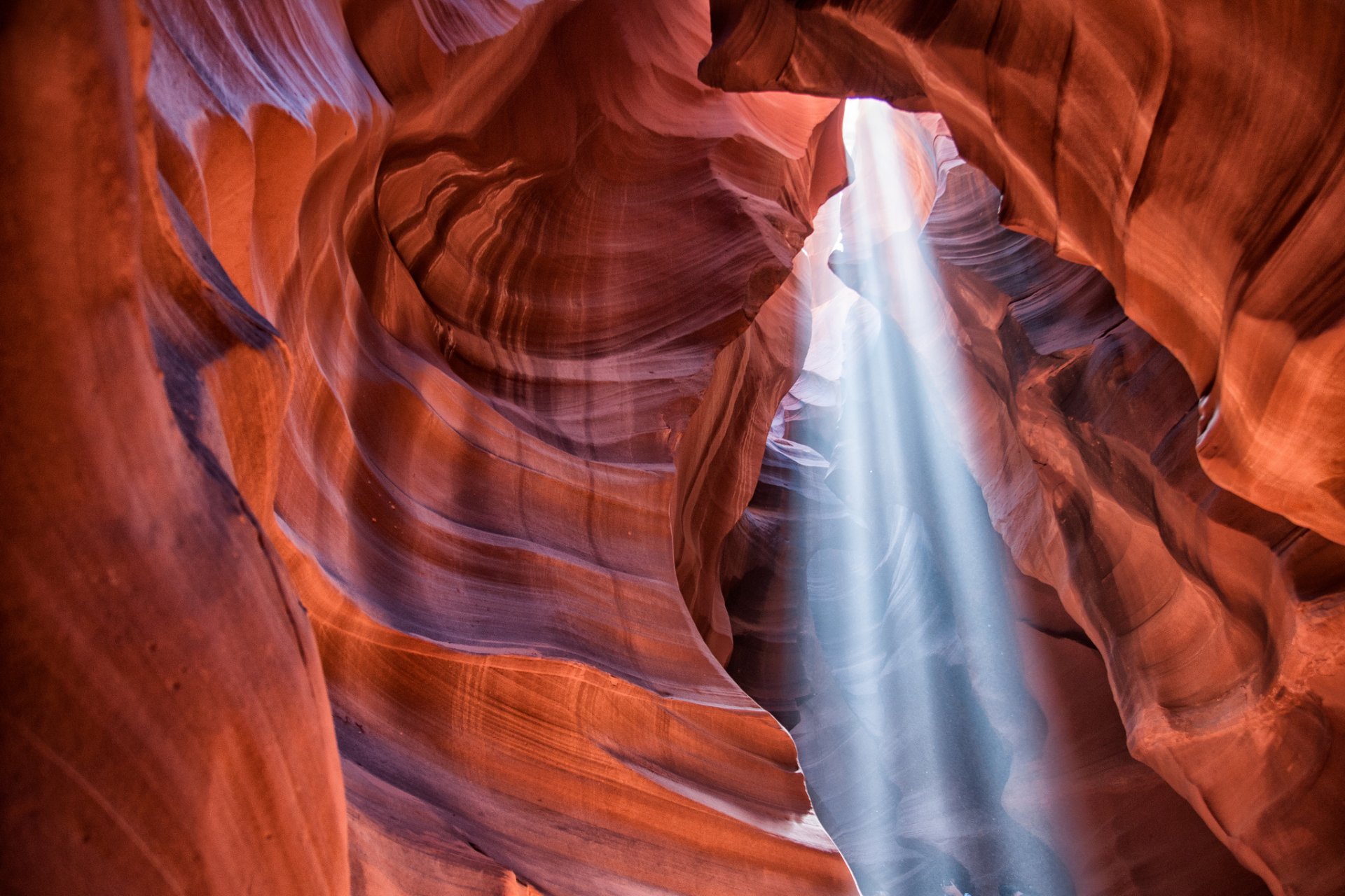 arizona arizona usa kanion antylopy światło promienie