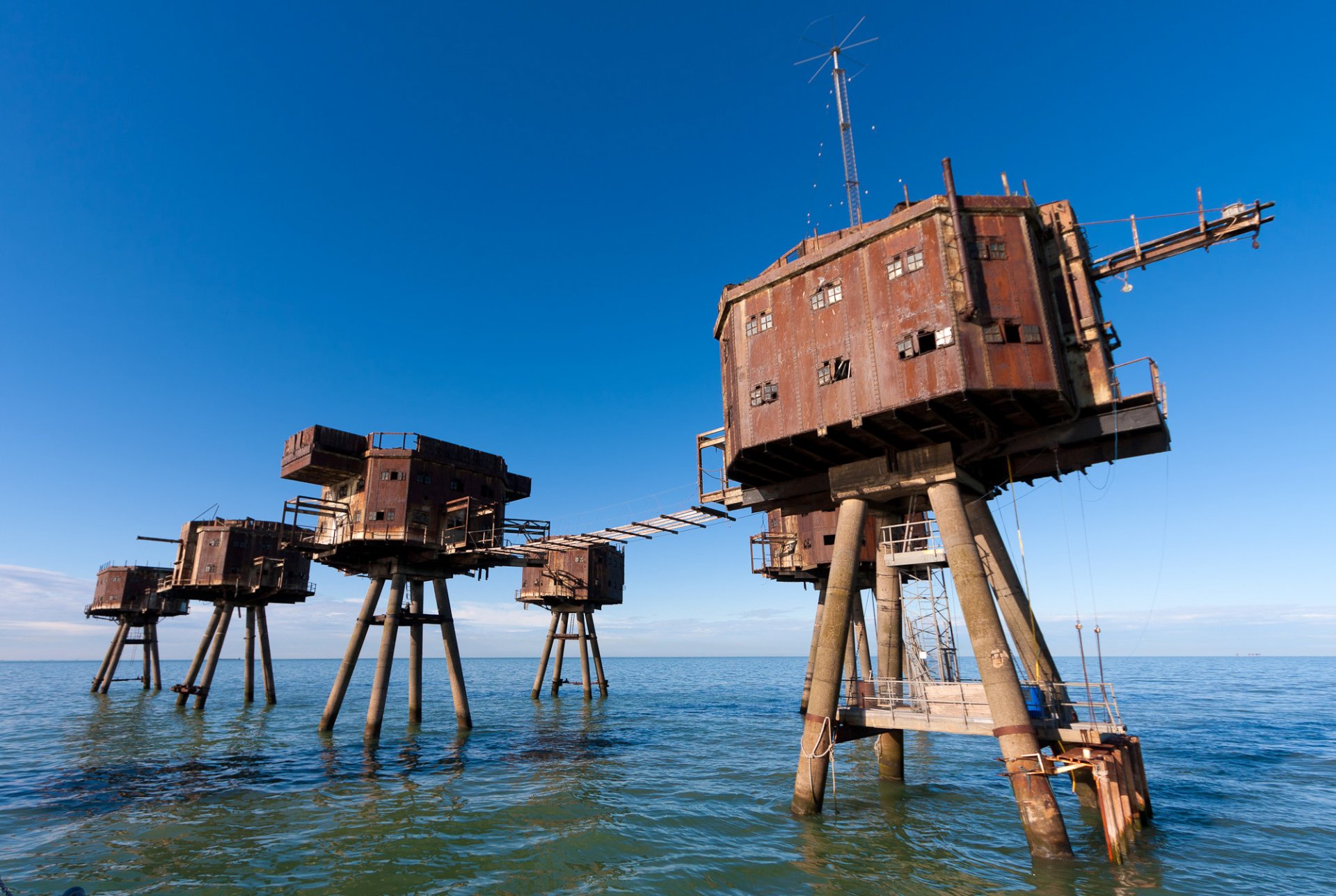 maunsell ejército mar fuertes mar cielo