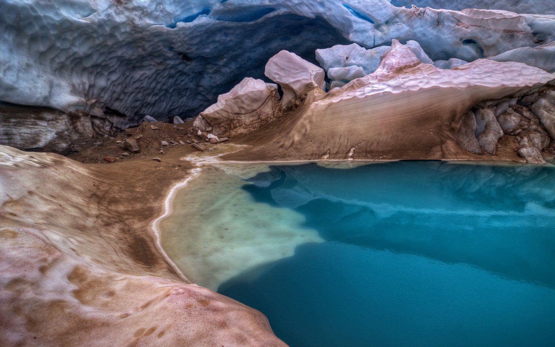 nature lac wedgemount glacier eau canada