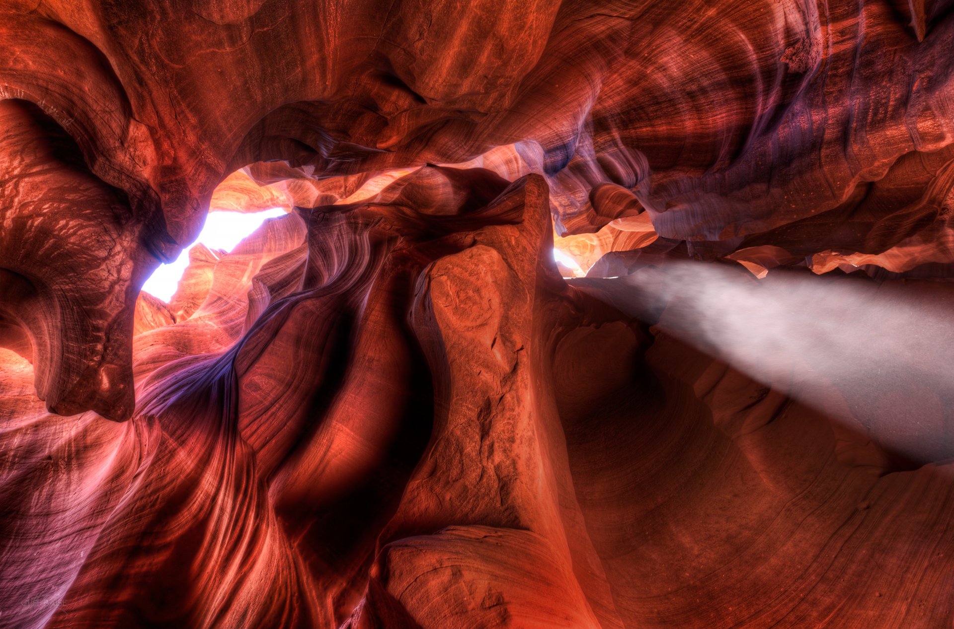 natur hdr antilopenschlucht pishera felsen textur licht