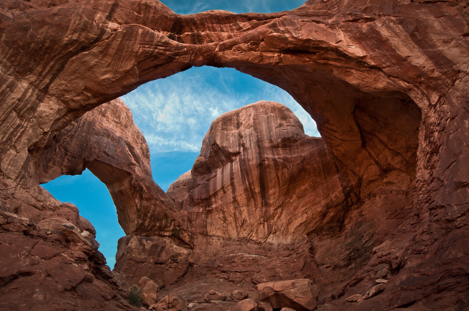 nature roches arches texture ciel