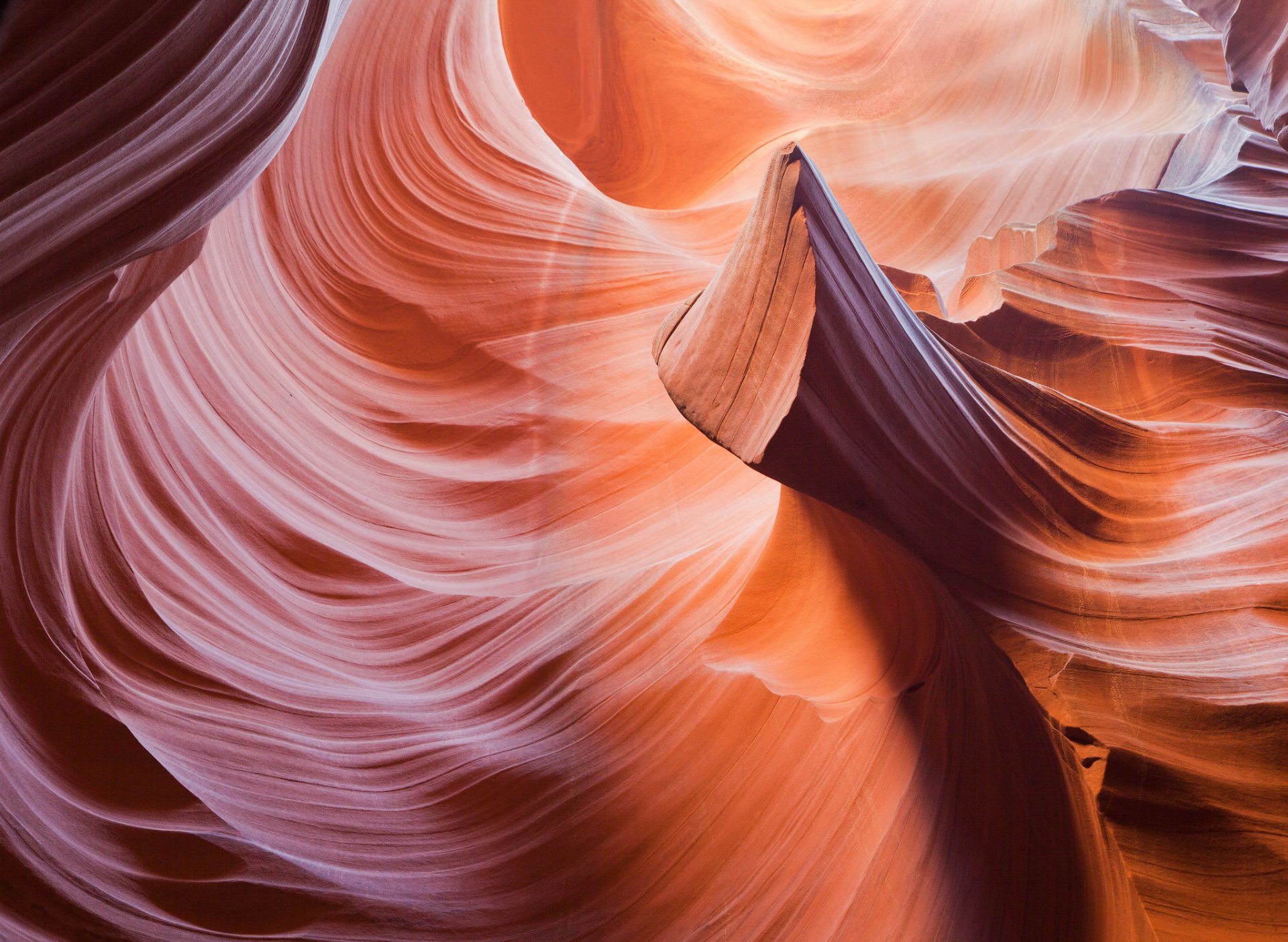 natur antilopenschlucht felsen textur licht