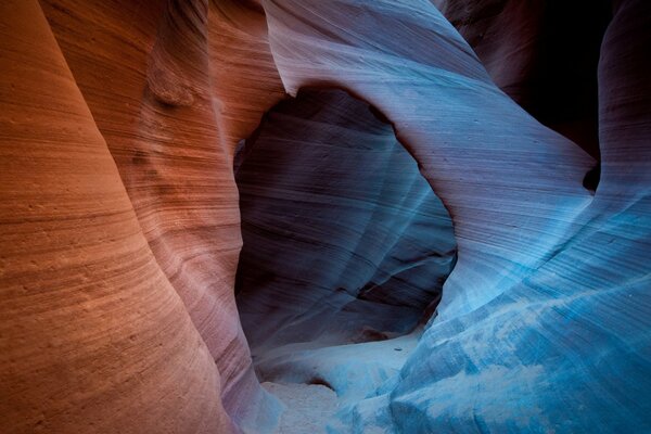 Canyon di texture, grotta naturale