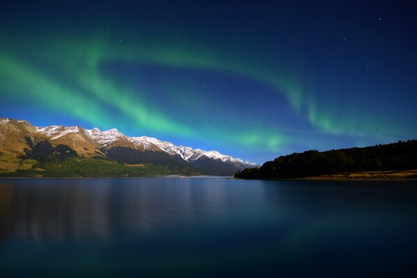 Northern Lights in New Zealand