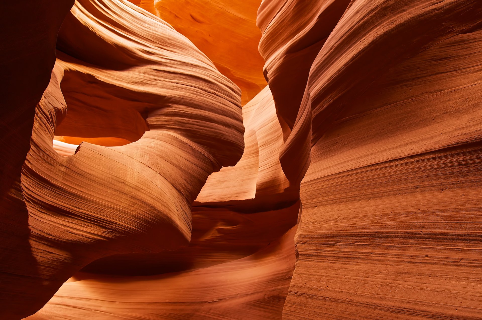 natura canyon dell antilope canyon grotta rocce struttura