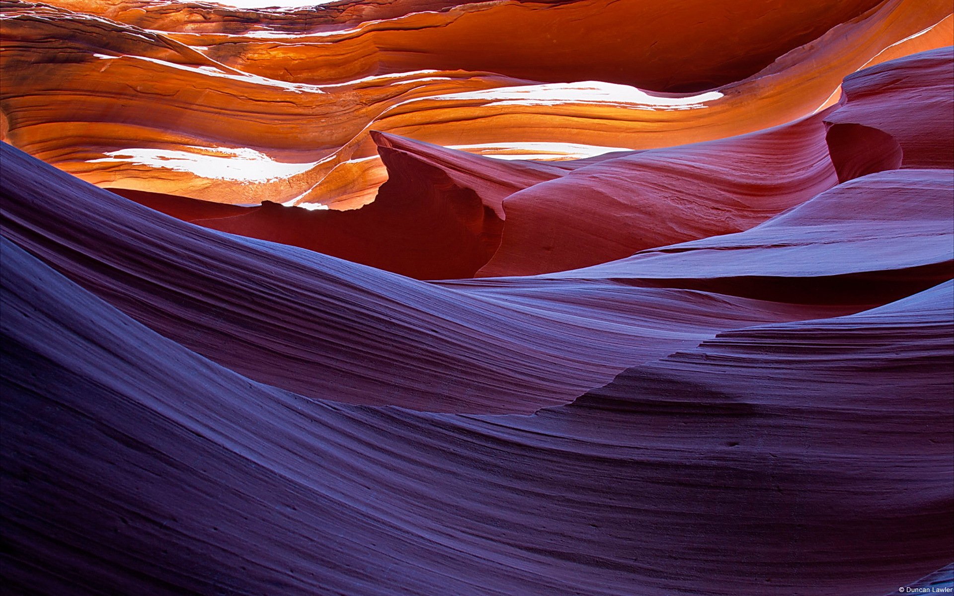 arizona antilope canyon grotte roches lignes