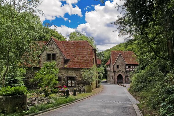 A provincial village in Germany