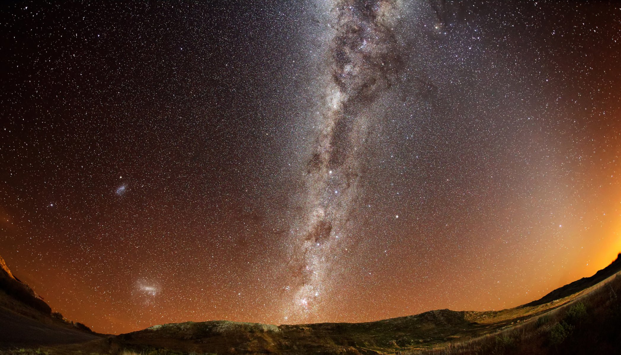 via lattea argentina nube di magelan stelle