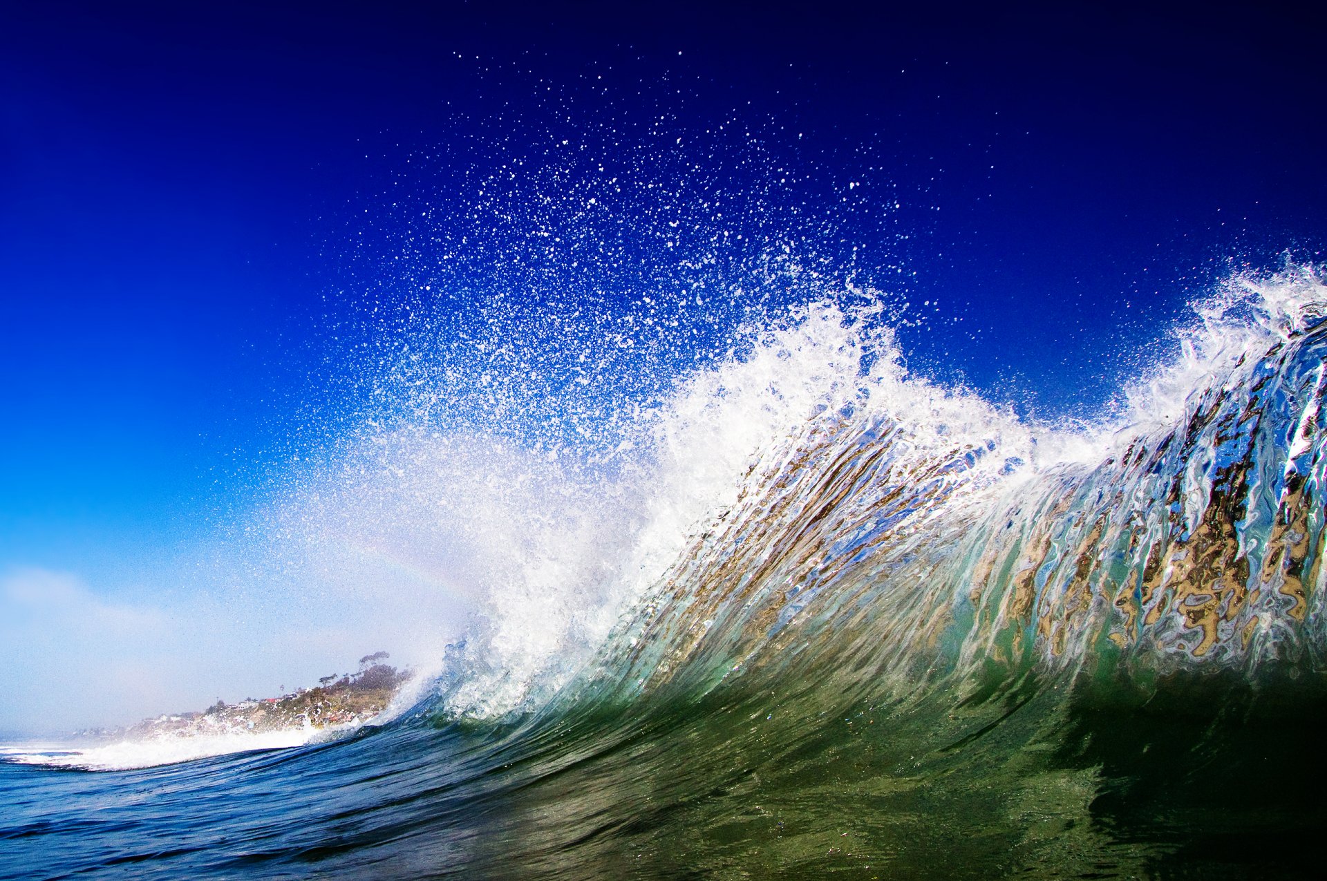 natura mare oceano onda spruzzo