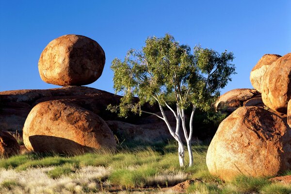 Naturaleza de piedras y rocas