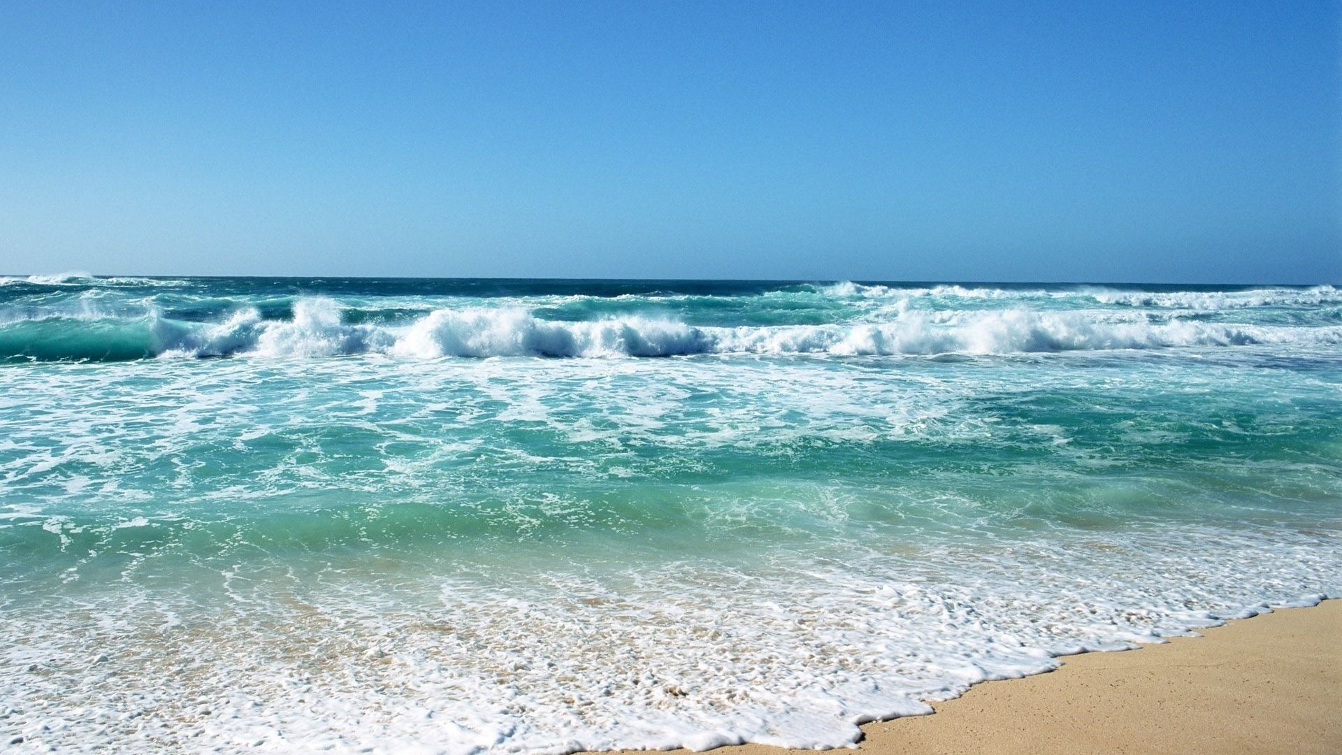 ea beach waves summer sand sky