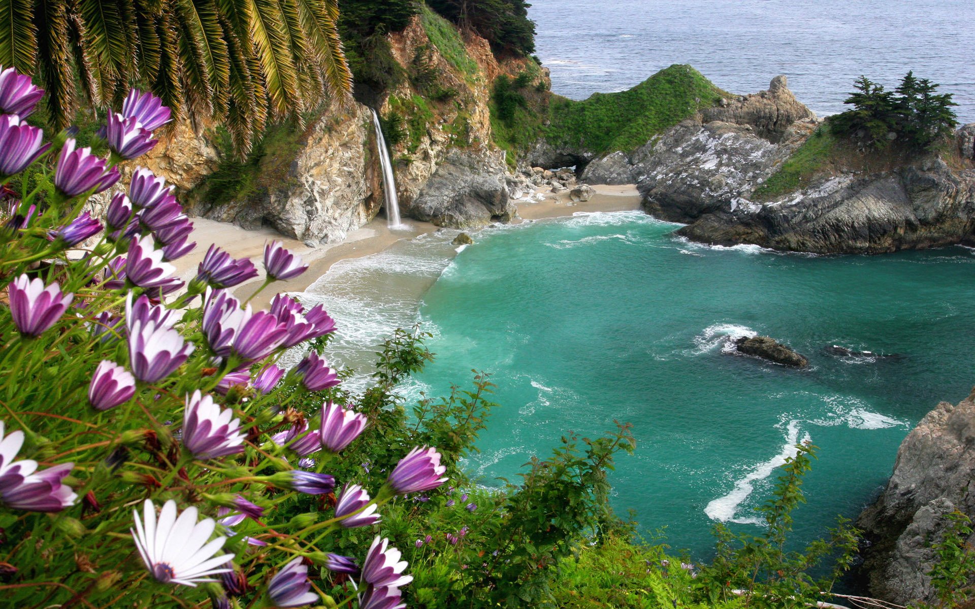 el mar las rocas naturaleza