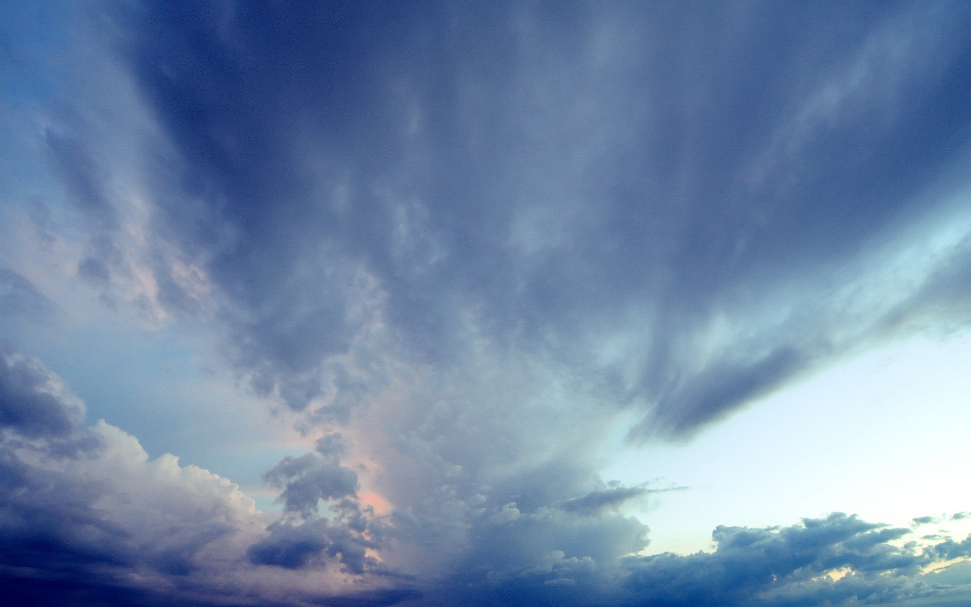 cielo nubes azul