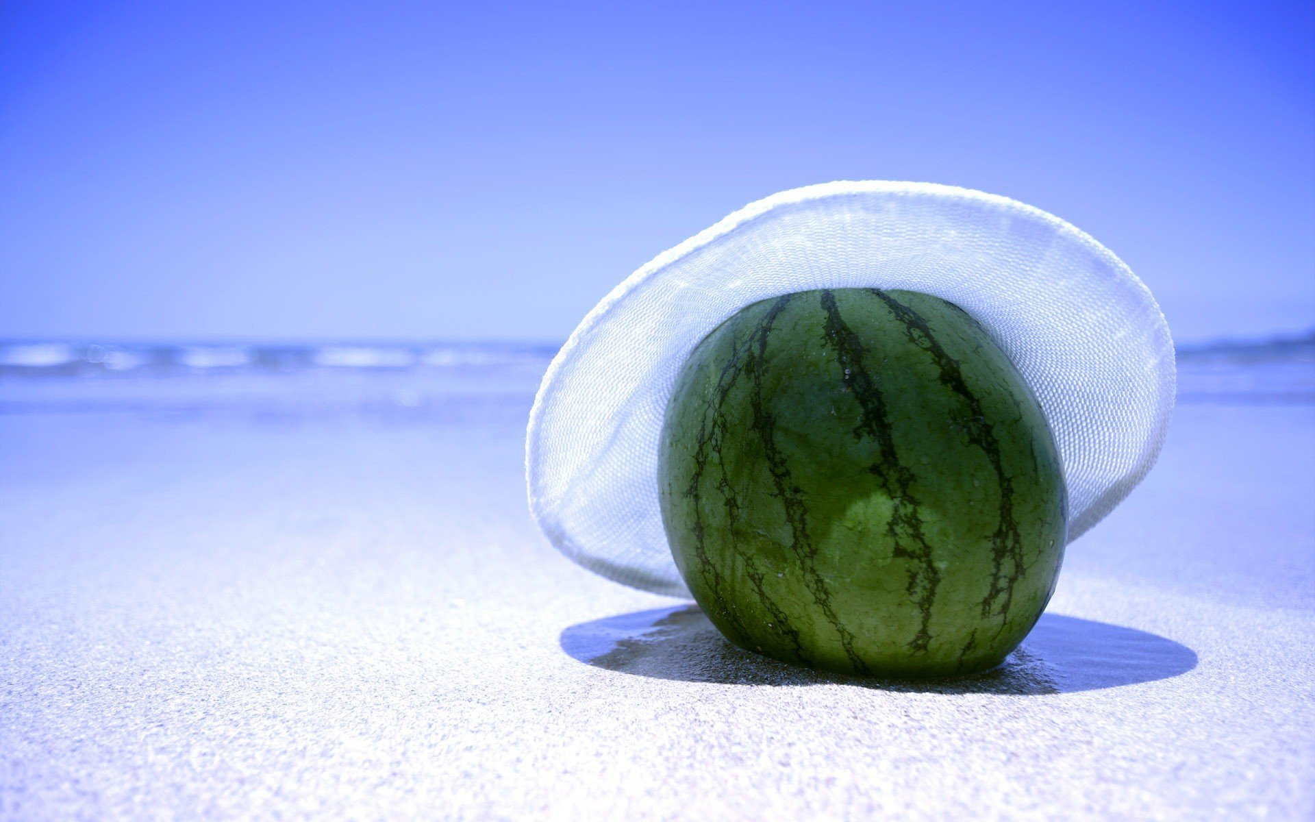 watermelon beach sand hat