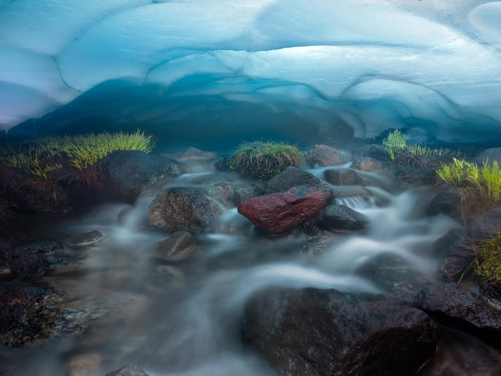 arroyo piedras hielo