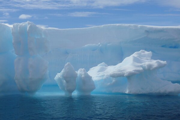 Snow at the North Pole