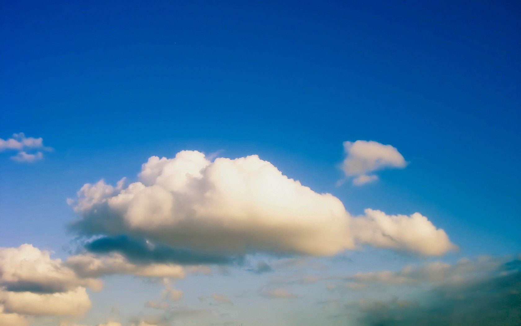 nuage ciel bleu