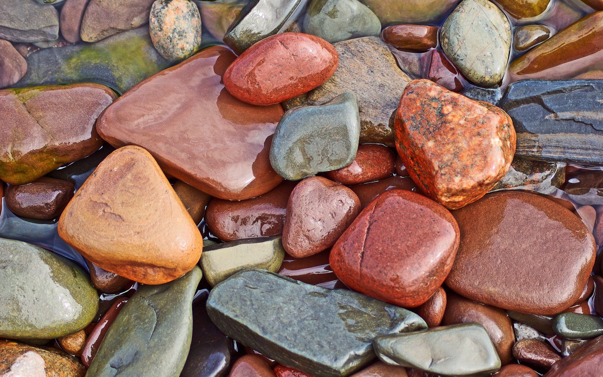 piedras agua