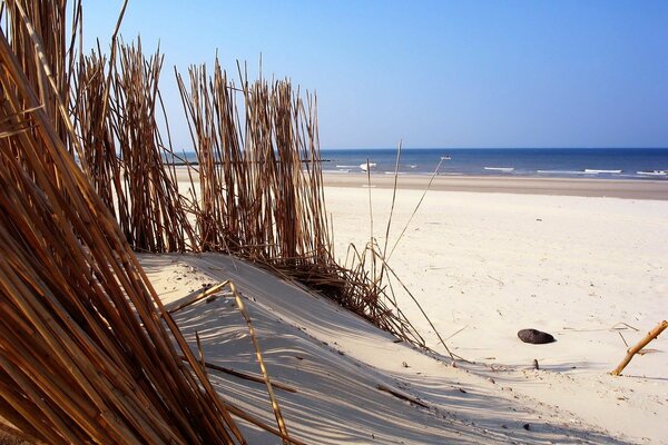 Strand Sand und Wasser