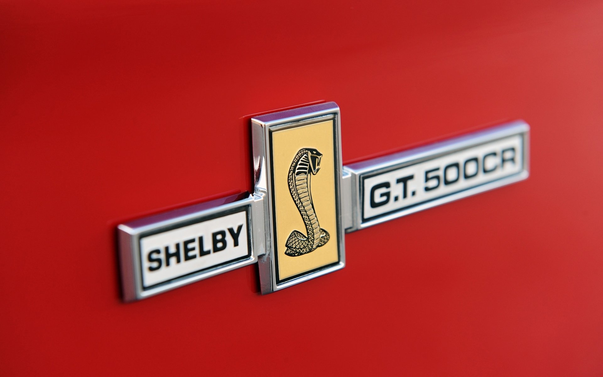 classic recreations ford mustang shelby gt 500cr convertible label emblem cobra close up