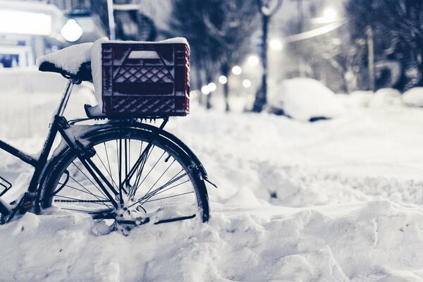 Winter street bike