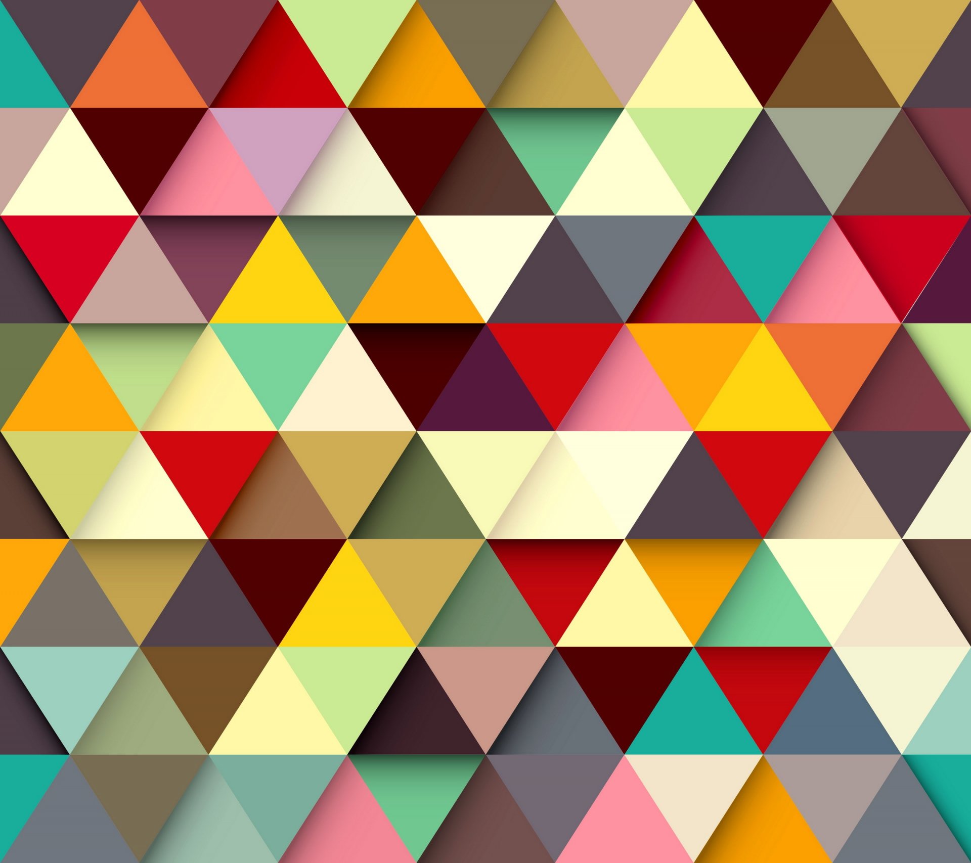 abstrait couleurs fond coloré abstraction triangles