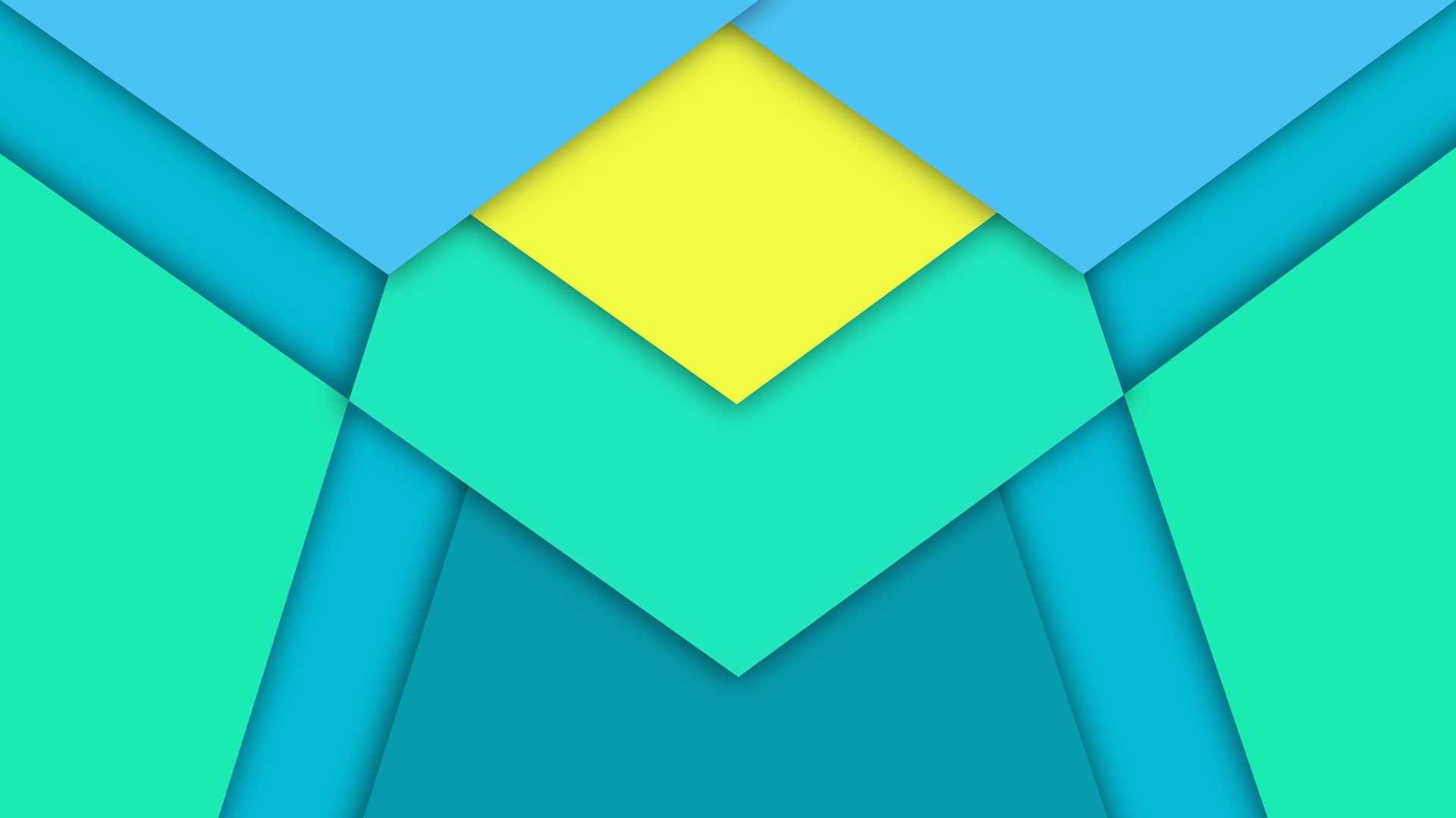 android 5.0 lollipop materiale design linee astrazione strisce giallo blu