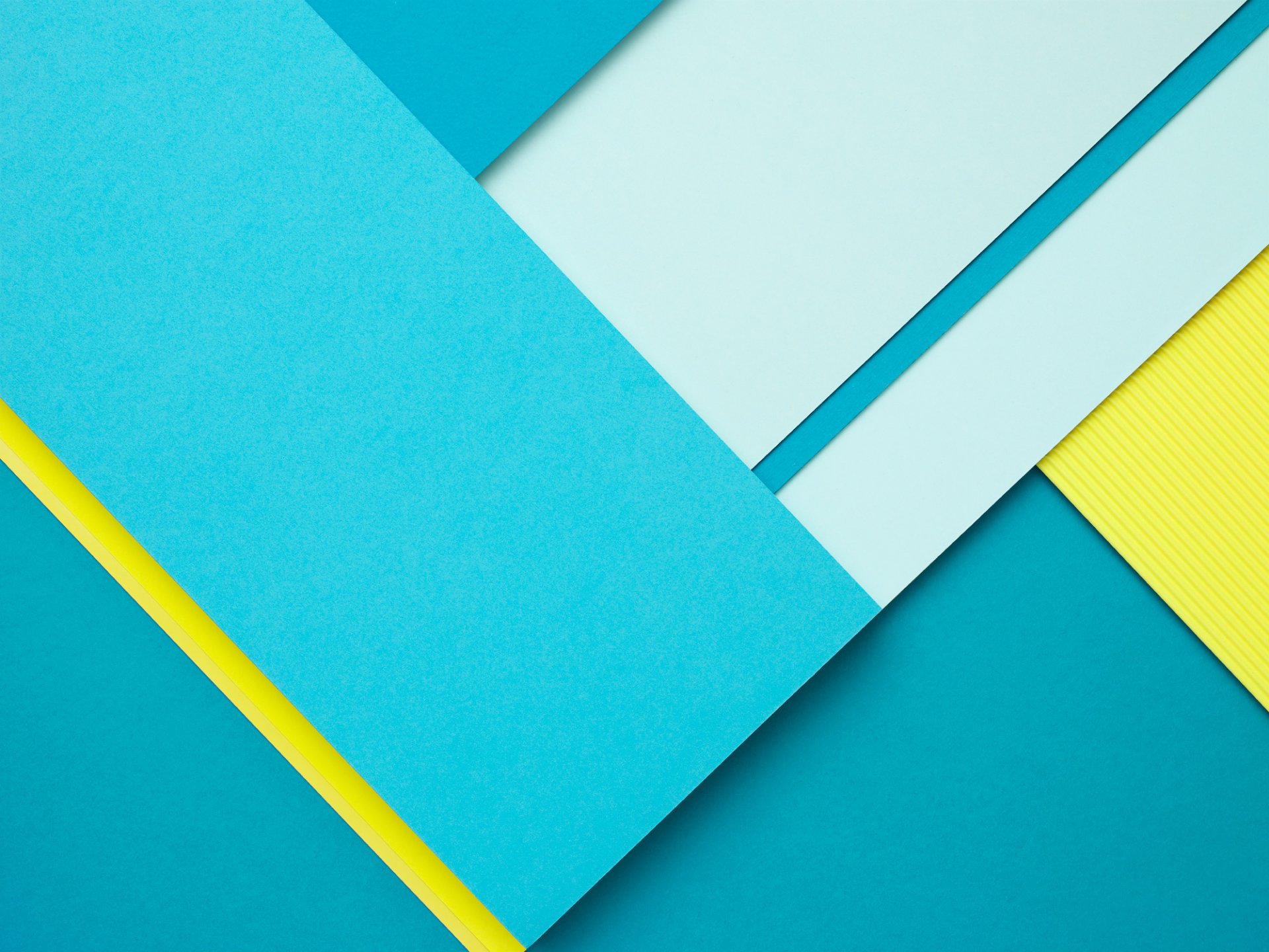 android 5.0 lollipop material design linien rechteck blau gelb hintergrundbilder