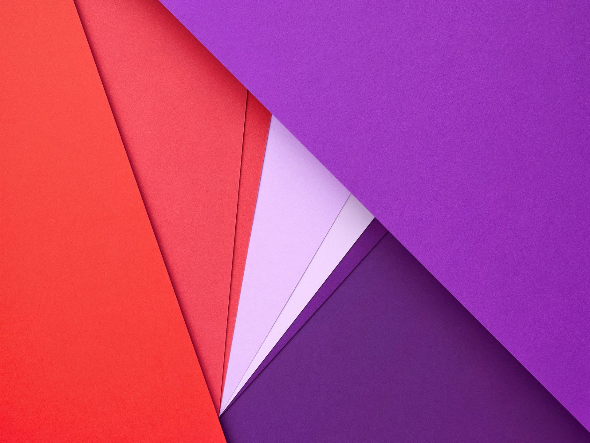 android 5.0 lollipop material design linien kreise ecken dreiecke flieder rot