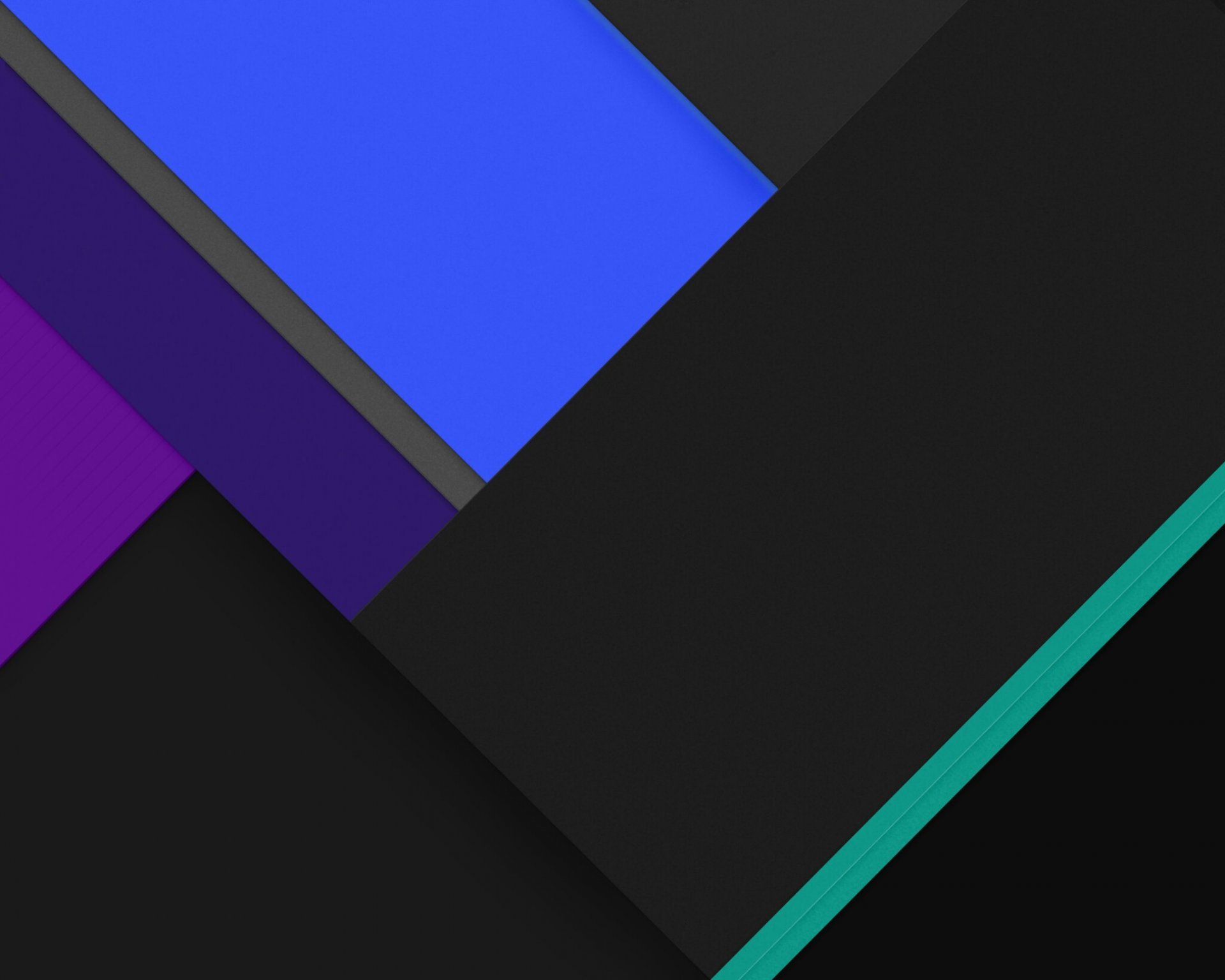 android line abstractions blue black