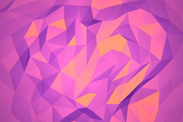 Vector orange-purple graphics