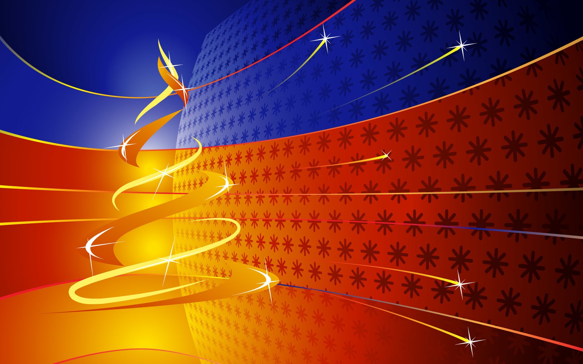 urlaub neujahr weihnachten linien tanne sterne strahlen weihnachtsbaum licht glanz schneeflocken muster