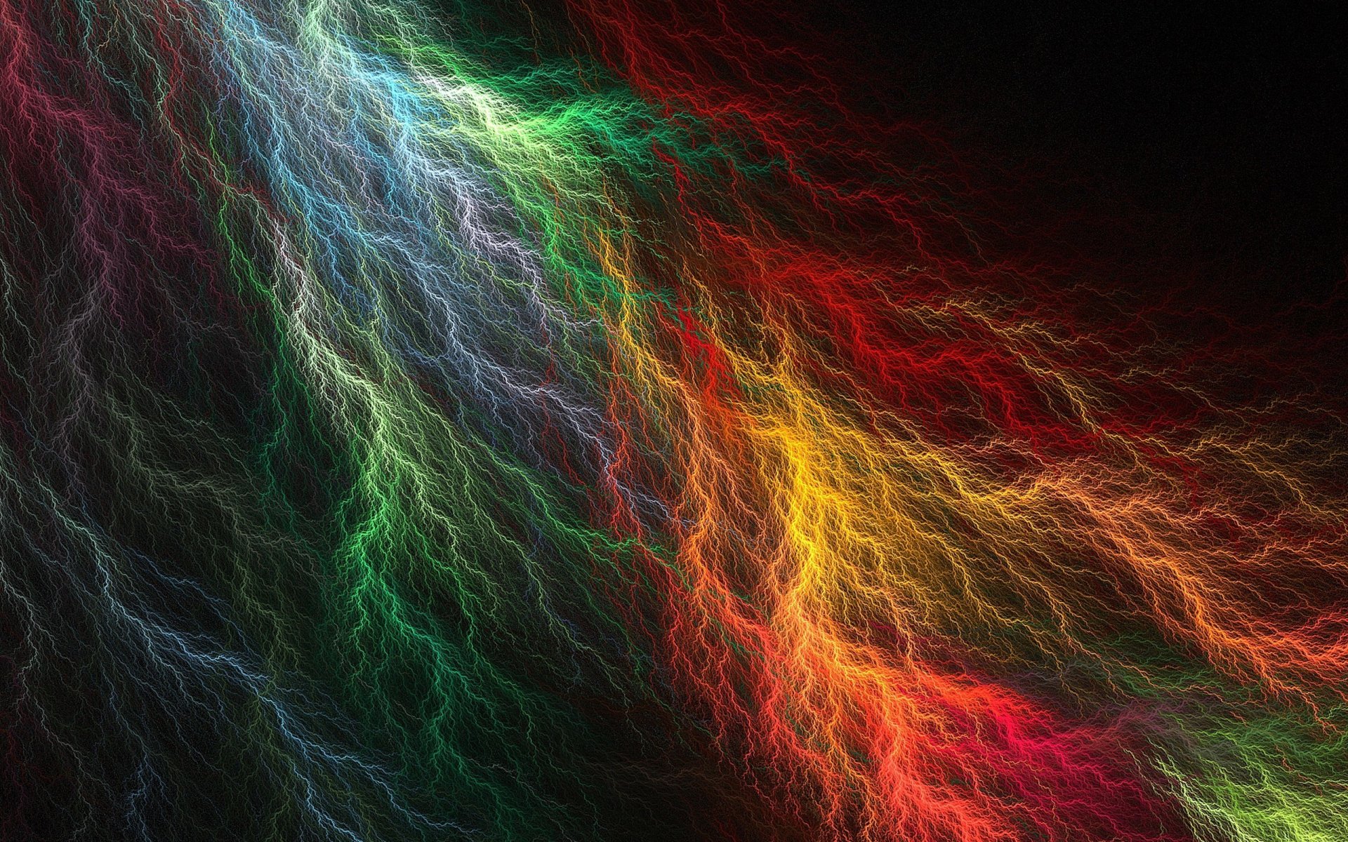 relámpagos destellos colores fondo abstracción