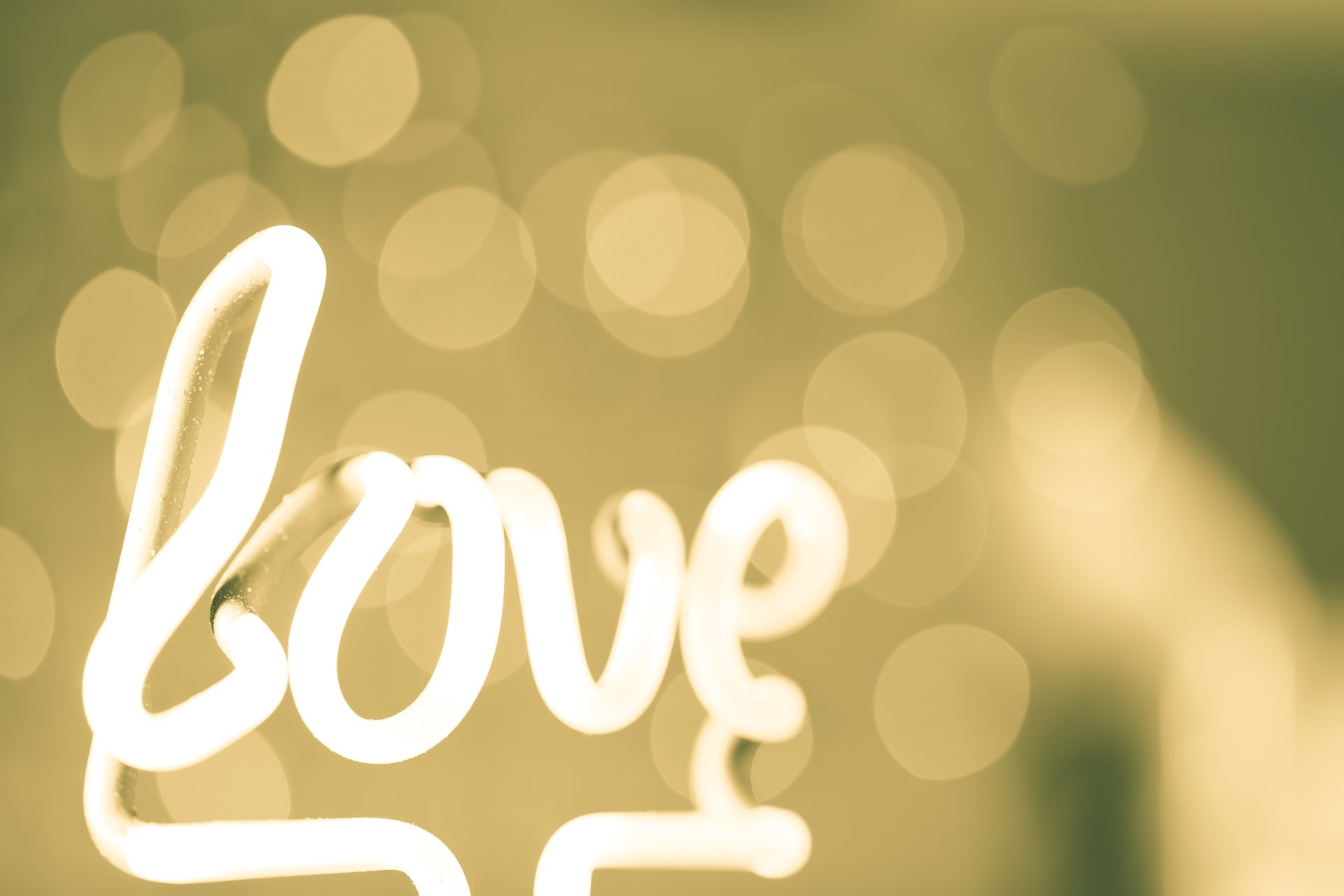 love style abstract bokeh abstraction