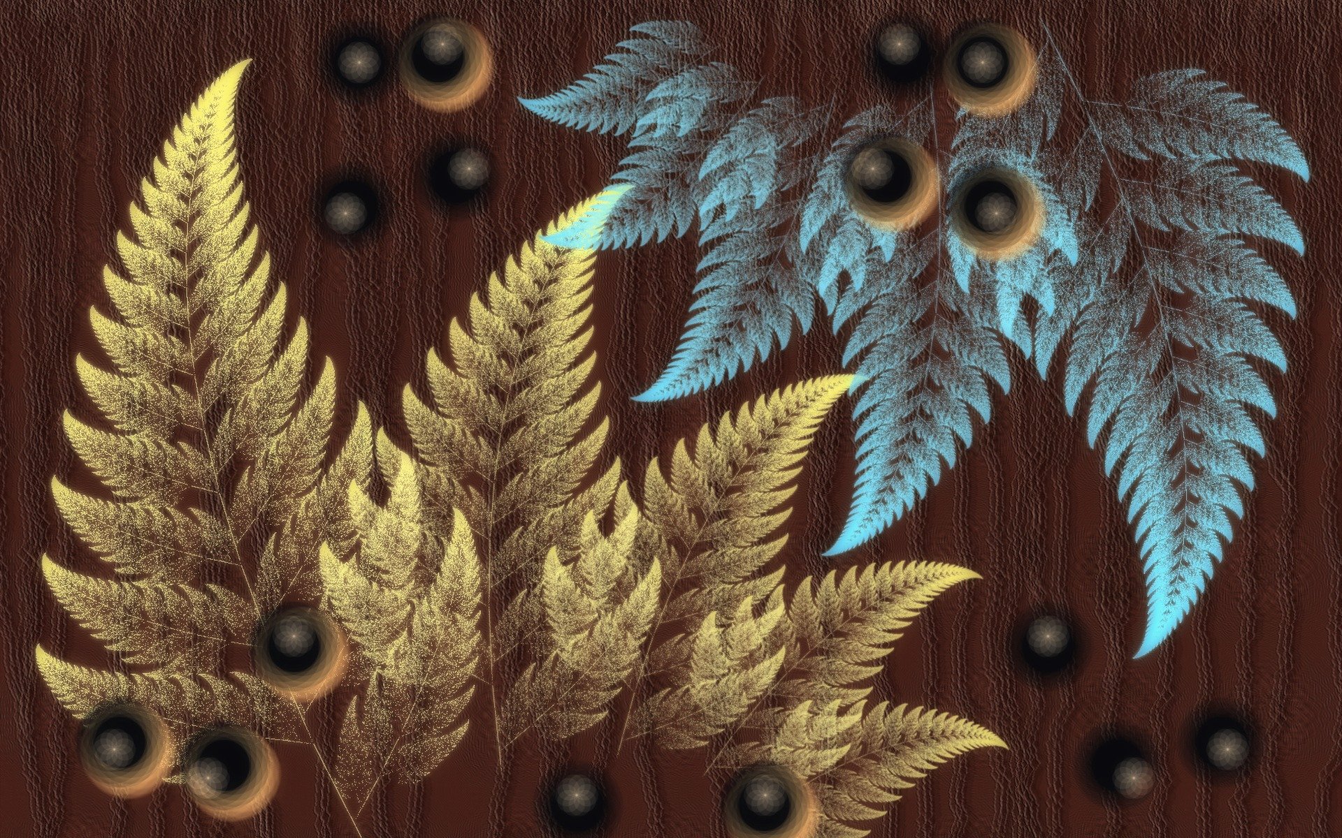 flowers form abstract