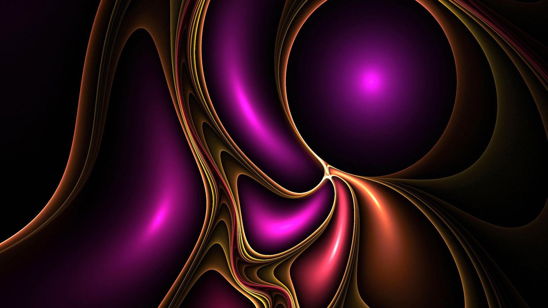 carta da parati cerchio loop linee luce petali cellule