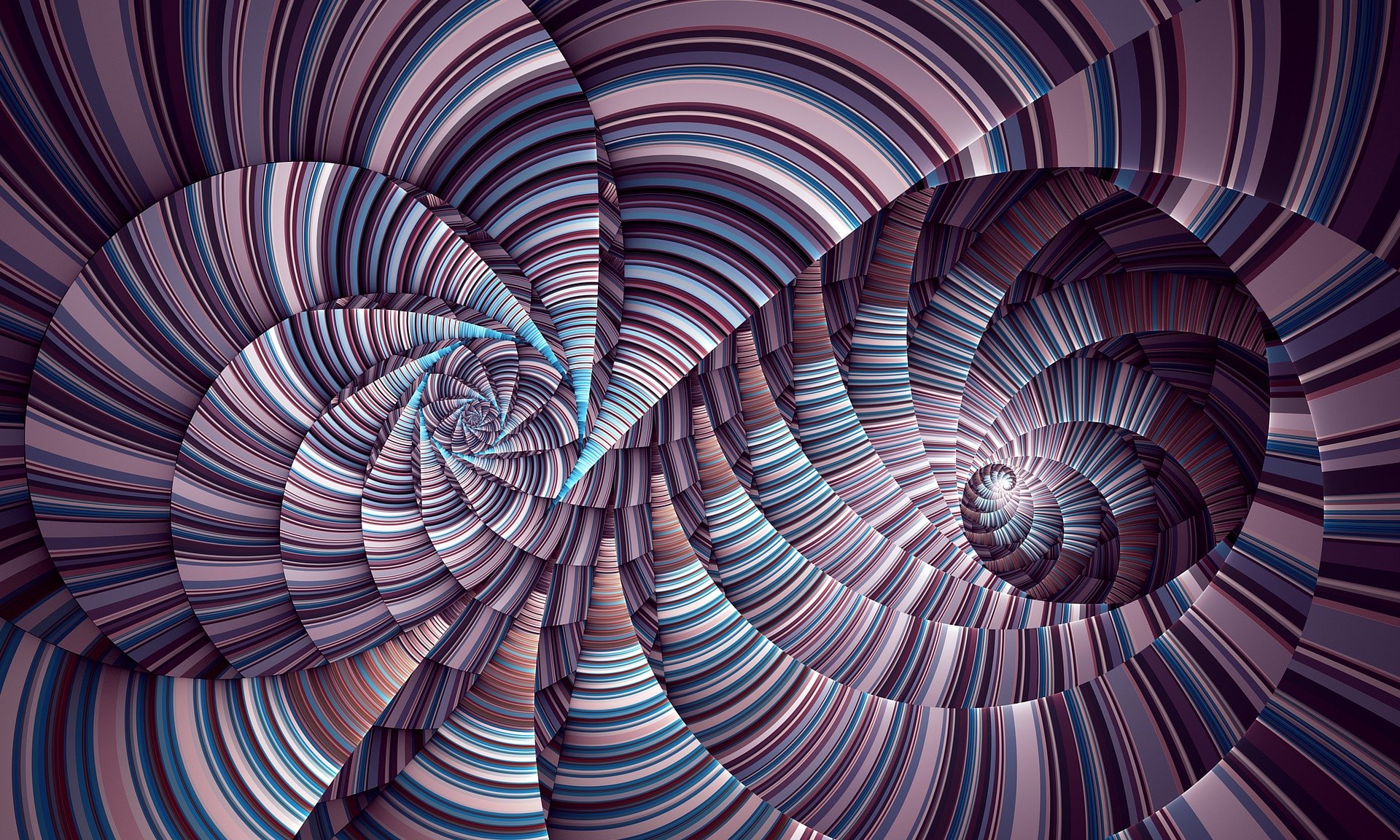 spirale strisce linee colorate