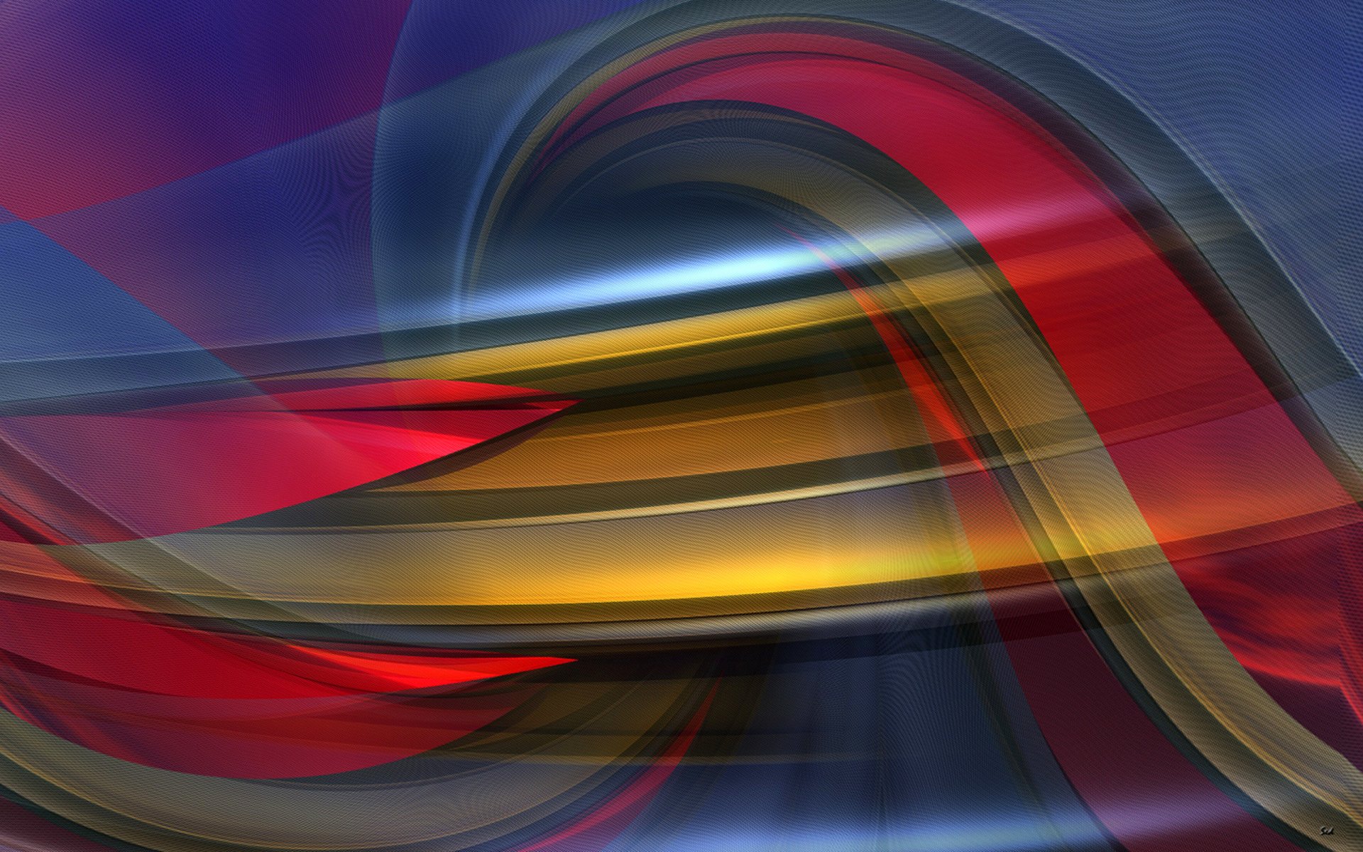 lumière couleur lignes rayons flexion arc volume texture